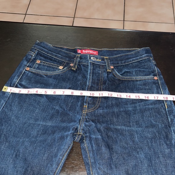 Supreme men’s button fly jeans / 30 slim - Picture 14 of 16